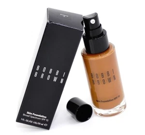Bobbi Brown Skin Foundation Broad Spectrum SPF 15 ~ Almond 7 ~ Full Size (BNIB) - Picture 1 of 4