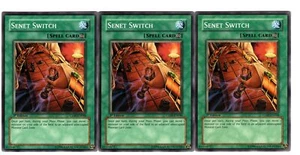 Yugioh- 3X Senet Switch - Common - 1st Edition - CDIP-EN048 - Near Mint - Picture 1 of 1