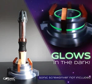 Stand for 11th Model Sonic Screwdriver - Prop / Cosplay / Geek Gift - Picture 1 of 18