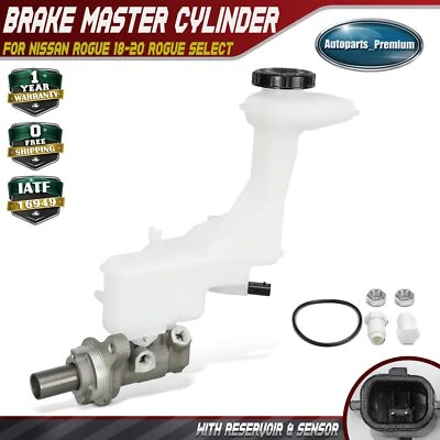 Brake Master Cylinder w/ Reservoir & Sensor for Nissan Rogue 18-20 Rogue Select - Изображение 1 из 4
