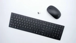 HP COMBO 710 BLACK WRLS KEYBOARD/MSE - Zdjęcie 1 z 2