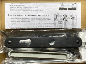 Pella Mortise Hardware Kit 20278754 Oil Rubbed Bronze 26mm - Picture 1 of 6