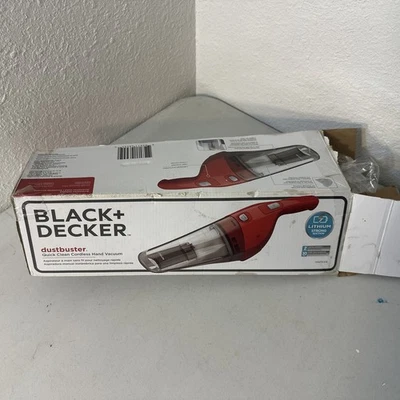 BLACK+DECKER Dustbuster Red/Black Handheld Vacuum Cleaner - Image 1 of 2