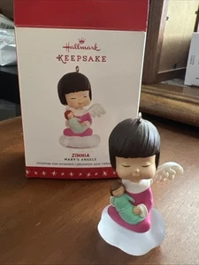 HALLMARK 2016 MARY'S ANGELS ZINNIA # 29 SERIE ORNAMENTO - Imagen 1 de 6