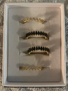 Bomb Fizz Party Luxe Layer RBP8720 Her Style is Everything Size 7 Hematite Plati - Picture 1 of 4