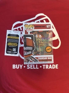 Funko Pop! #1677 CHAINSAW MAN - RYAN COLT LEVY Autograph Signed JSA Bloody Chase - Picture 1 of 9