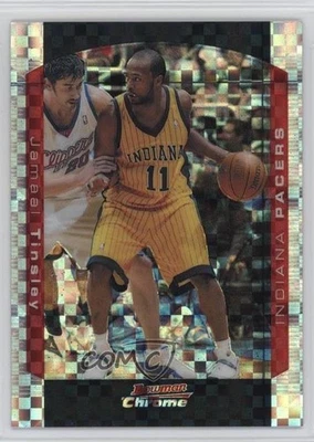2004-05 Bowman Draft Chrome X-Fractor /150 Jamaal Tinsley #56 - Image 1 of 2