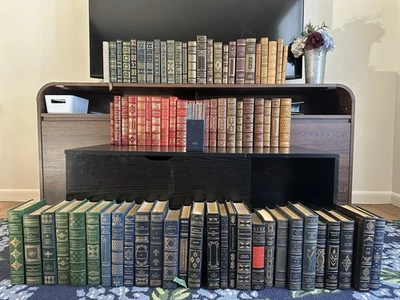 Franklin Library Leatherbound Book Collection 73 Classic Titles Collector’s Set Foto 1 de 4