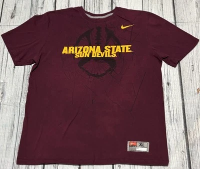 Nike Arizona State Sun Devils Y2K Camiseta Adulto Roja Informal Para Hombre Talla XL Foto 1 de 4