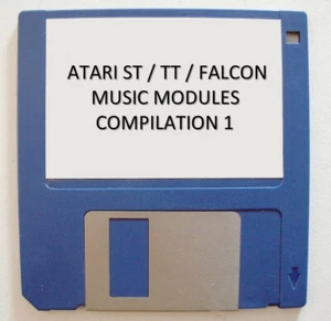 ATARI STE/ TT / FALCON Music Modules Compilation n°1 Soundtrack Protracker .MOD - Photo 1/2