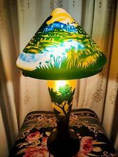 Very beautiful. Emile Galle lamp big