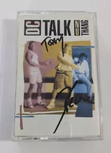 DC TALK Nu Thang Cassette Tape - Autographed by Toby Mac & Kevin Max - Picture 1 of 3