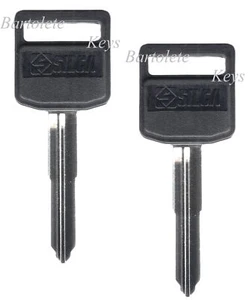 2 Replacement Key Blanks Fit 1998 1999 2000 2001 2002 2003 Suzuki Intruder 1500 - Bild 1 von 7