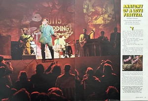 1967 Monterey Pop Festival Otis Redding Jimi Hendrix Who Joplin VTG Magazine Ad - Picture 1 of 6