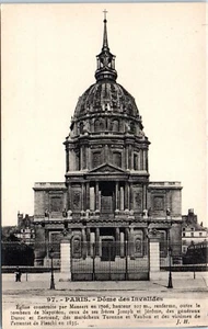 Cartolina Dome des Invalides Parigi, Francia - Foto 1 di 2