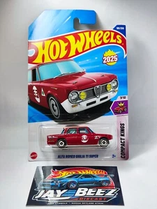 Hot Wheels NEW Case K 2025 Alfa Romeo Giula T1 Super (Promo Combine Shipping) - Picture 1 of 4