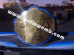 Ric Flair Big Gold World Heavyweight Championship Wrestling Title Belt 2mm Adult