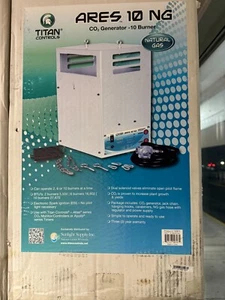 Titan Controls Ares 10 NG CO₂ Generator - 10 Burner Natural Gas for Growers - Picture 1 of 3