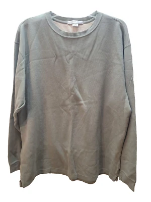 Geoffrey Beene Mens Large Pullover Long sleeve knit sweater shirt 100% cotton - Image 1 of 4