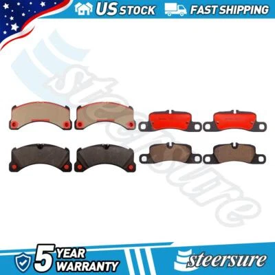 Juego de pastillas de freno de disco delanteras traseras Brembo para Porsche Cayenne 2011 2012 2013 Foto 1 de 4