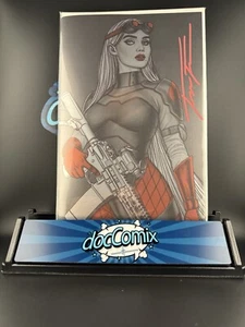 Lámina GI Joe #1 Greytone firmada por Jenny Frison - casi nueva- - Imagen 1 de 3