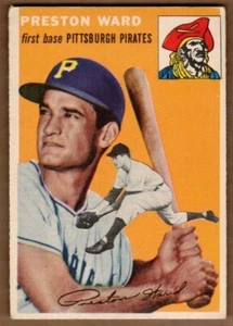 1954 Topps #72 Preston Ward - Foto 1 di 2