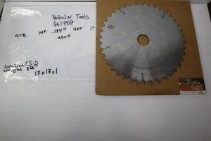 Popular Tools GA1440 40T 14"x0.184" Sawblade High Definition Tooling 5076300 NEW - Picture 1 of 14