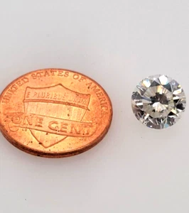Huge 3CT Loose Diamond Natural Round Cut Brilliant GIA Certified K color I2 - Picture 1 of 8