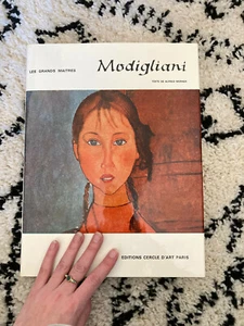 Livre Amedeo Modiglinai Grands maîtres 1961 Cercle art book Alfred Werner Paris - Imagen 1 de 12