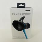BOSE SOUNDSPORT WIRELESS AQUA Bluetooth In Ear Headphones clear sound Brand New