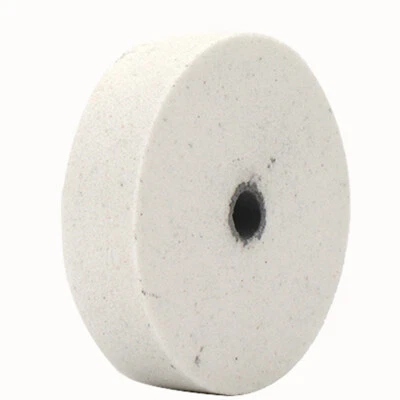 3 Inch Ceramic White Grinding Wheel Abrasive Disc for Angle Grinder 3/8" Bore - Image 1 of 4
