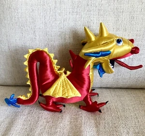 Peluche Childcraft Education Drago Cinese Serpente Mostro Lucido 19” Rosso Giallo - Foto 1 di 12