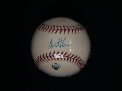 AUSTIN KEARNS SIGNED OFFICIAL MAJOR LEAGUE BASEBALL WITH MLB COA - Image 1 of 2