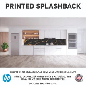 Splashback Cucina Marmo Autoadesivo Stampato Vinile Laminato 3Mtr MS015 - Foto 1 di 1