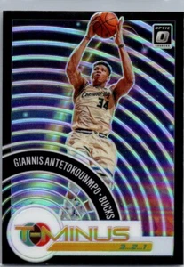 2020-21 Panini Donruss Optic Holo Prizm T-Minus 3, 2,1 #15 Giannis Antetokounmpo - Picture 1 of 2