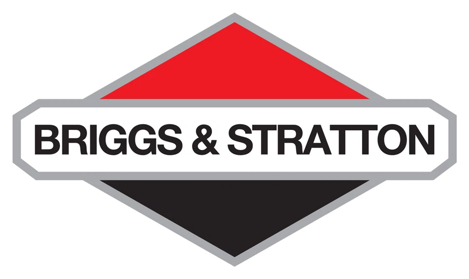 One Pair (2x) Briggs and Stratton Mower Sticker 48mm x 23mm Decal Vinyl Label