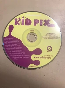 Kid Pix Deluxe 3 CD 2000 Broderbund Homeschool Learning Disk Only No Tracking - Photo 1/2