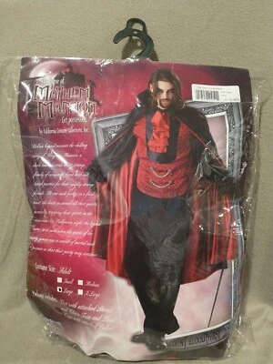 Disfraz Conde Sed de Sangre Vampiro Drácula Halloween Hombres Gran Maldición de Caos  Foto 1 de 4