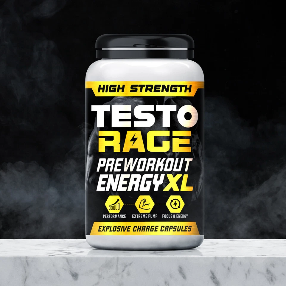 PER WORKOUT CAPSULES for MEN & WOMEN - High Strength - Explosive Energy Boost - Image 1 of 1