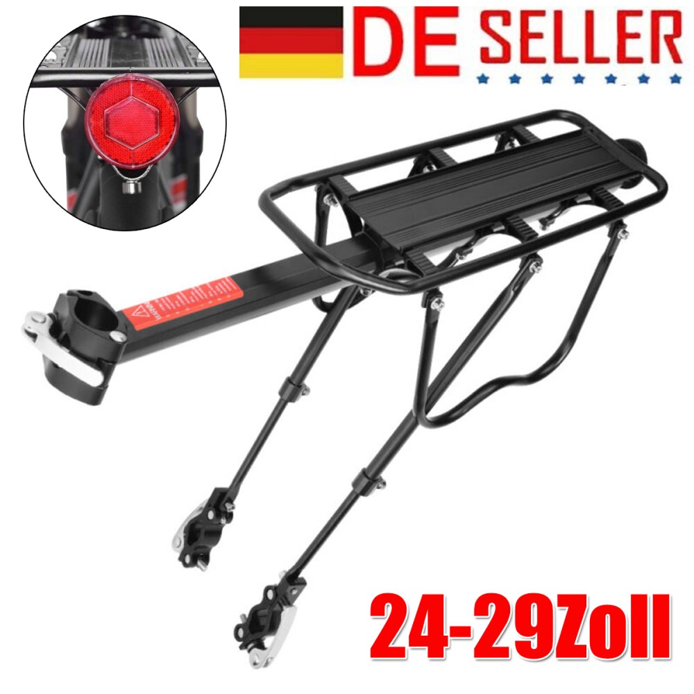 Portapacchi Posteriore Touring Bici Ibera Supporto Freno A Disco - Foto 11