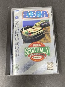 Sega Rally Championship (Sega Saturn, 1995) International Rally (Broken Case)