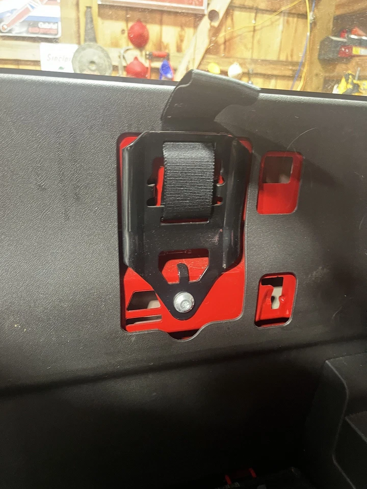 06-12 Chevy Colorado Rear Seat Back Pad: Mounting Bracket Left/Right ext cab - Image 1 of 1