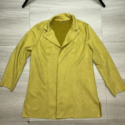 Abrigo/Abrigo Tahari Amarillo Talla Grande Foto 1 de 4