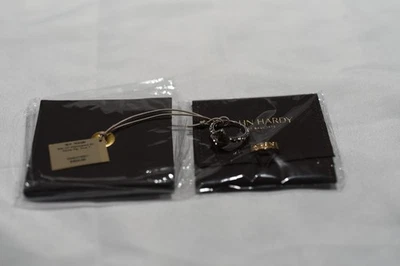 NUEVO ANILLO MARTILLADO CADENA CLÁSICA DE PLATA ESTERLINA John Hardy talla 7 Foto 1 de 4