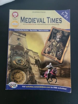 Mark TWAIN MEDIA Medievail Times Workbook Grades 5-8+ - Image 1 of 4