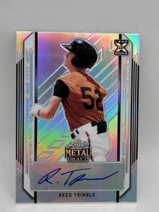 2021 Leaf Metal Draft - Reed Trimble #BA-RT1 (AU, RC) - Picture 1 of 2