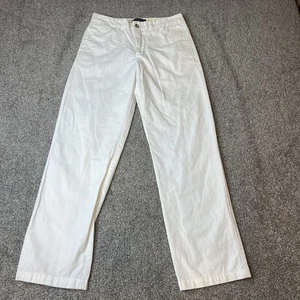 Polo Ralph Lauren Pants boys 14 White Straight Leg Chino Classic Casual Cotton - Picture 1 of 15