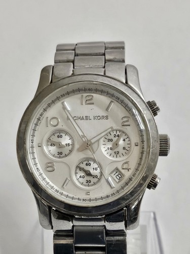 Orologio Vintage Michael Kors Uomo Multifunzione Quarzo MK 5076 CE Batteria Nuova