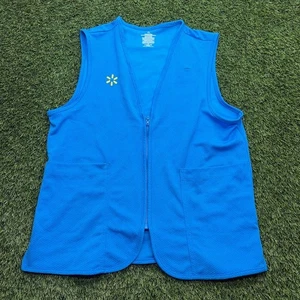 Walmart Employee Uniform Vest Womens Medium M Blue - Picture 1 of 6