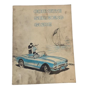 Original 1962 Chevrolet CORVETTE SERVICING GUIDE for 1953-1962 Repair Manual SC - Foto 1 di 15